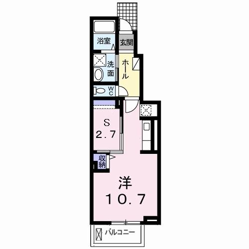 エクセレント本城Ｂ（103） 間取り図画像