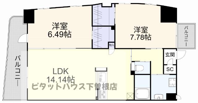  間取り図写真