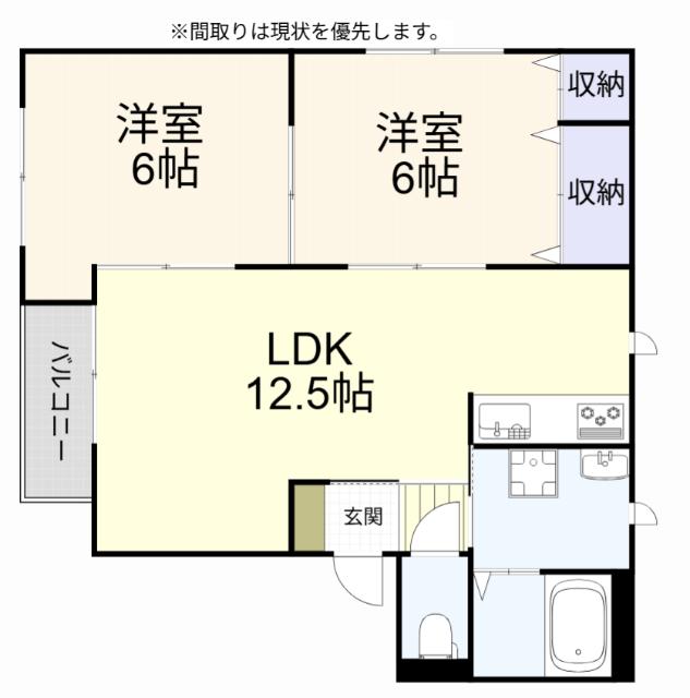  間取り図写真