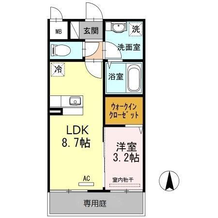 ラ・フィーエ上曽根（109） 間取り図画像