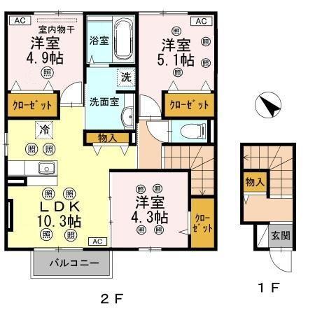  間取り図写真