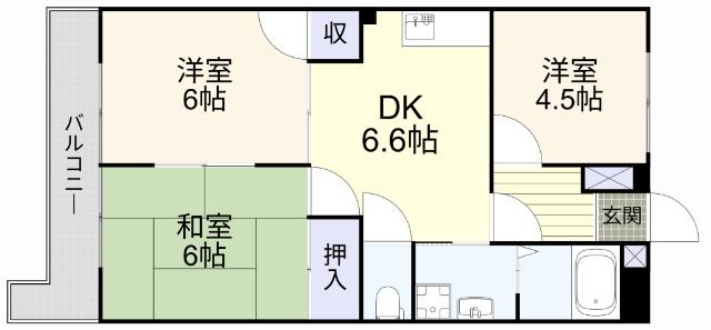 間取り図写真
