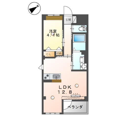 （仮称）門司区松原新築マンション 間取り図画像