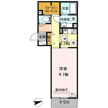 Polonia　Kokura-kita（108） 間取り図画像