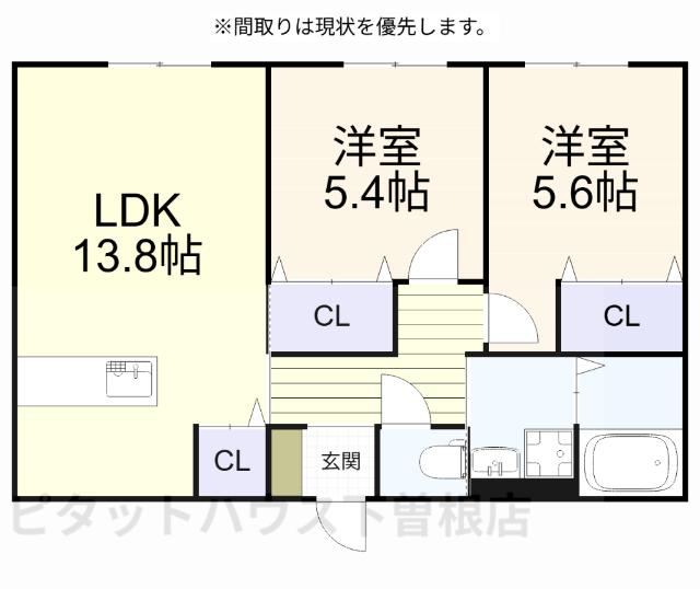 間取り図写真