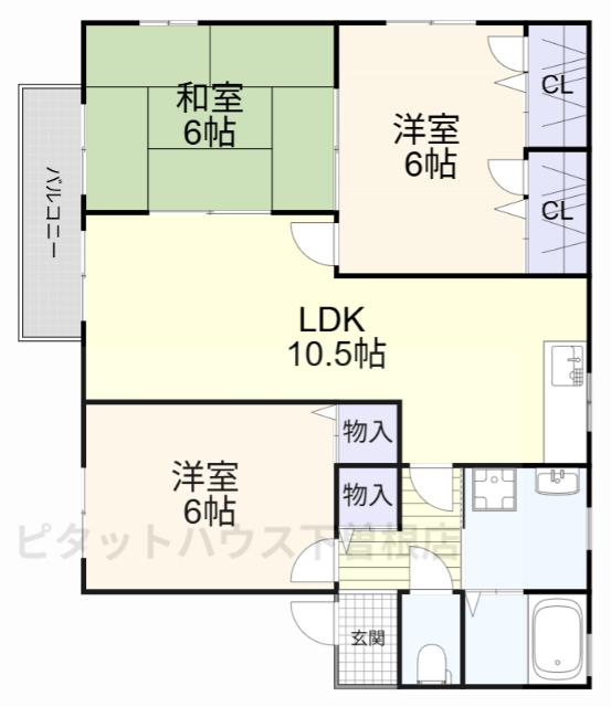  間取り図写真