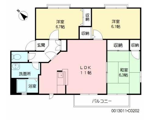  間取り図写真