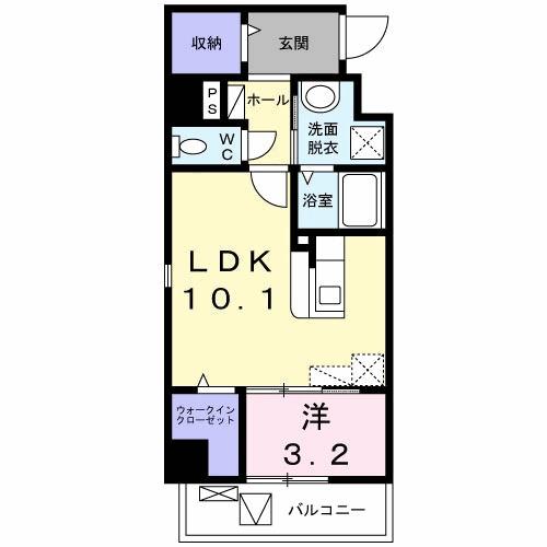 サンフォート小倉（510） 間取り図画像