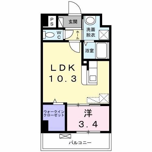 サンフォート小倉（402） 間取り図画像