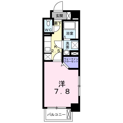 ボスカート　Ｆ．（401） 間取り図画像