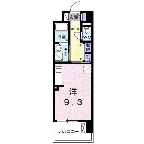 グランドール到津フォレスト（303） 間取り図画像