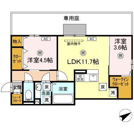 間取り図写真