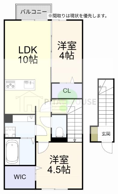  間取り図写真