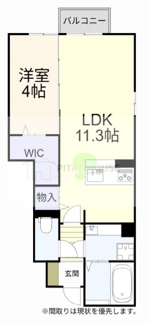  間取り図写真