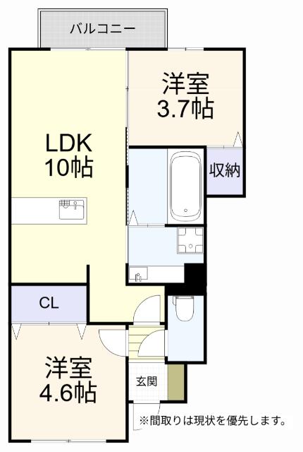  間取り図写真