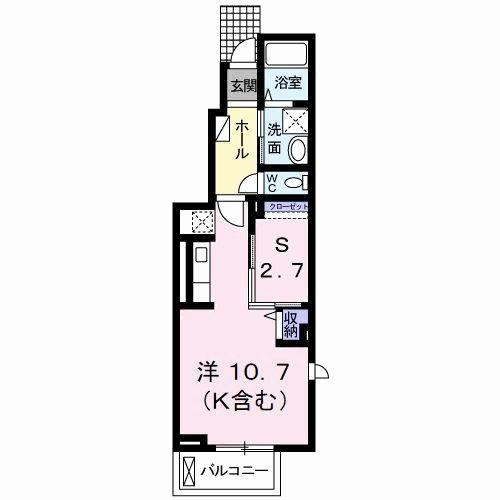 Ｊ・サクレ葛原Ⅱ（101） 間取り図画像