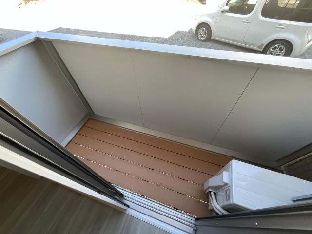 D-ROOM下城野（102） バルコニー