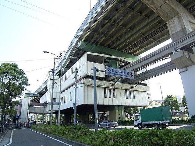 モノレール北方駅：550m