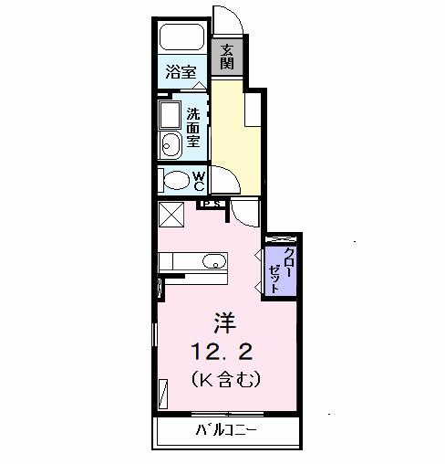 アルディヒロ（102） 間取り図画像