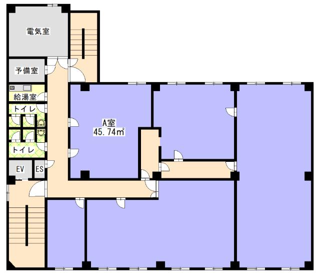 松興ビル 間取り図画像