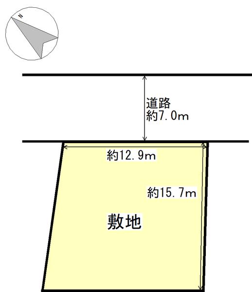 四日市市尾平町 区画図
