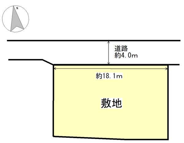 津市香良洲町 区画図