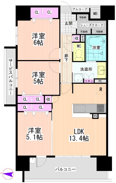 現況と異なる場合は、現況を優先とします。