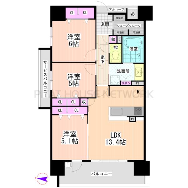 現況と異なる場合は、現況を優先とします。