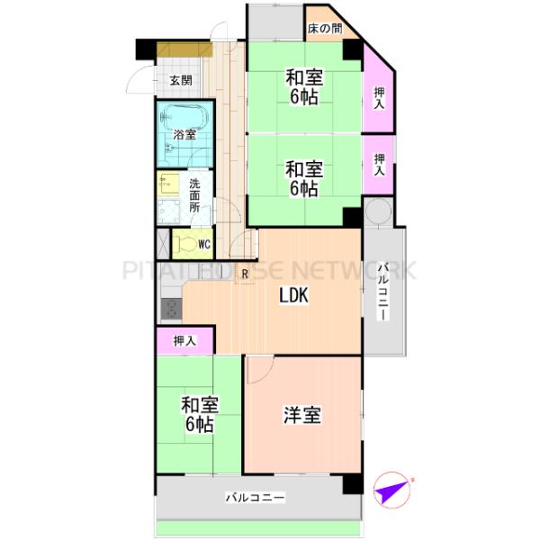 間取は変更となる場合があります。