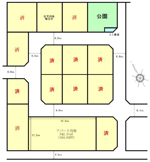 区画図