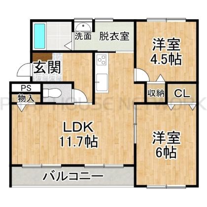  間取り図写真