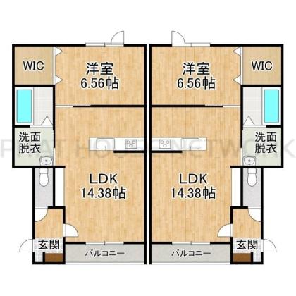  間取り図写真