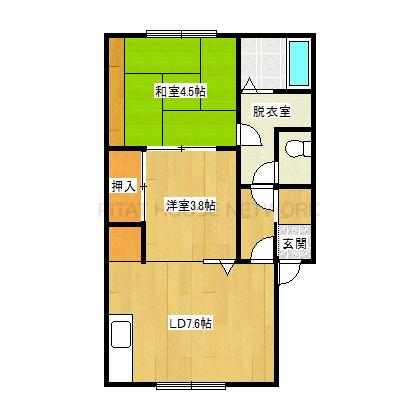  間取り図写真