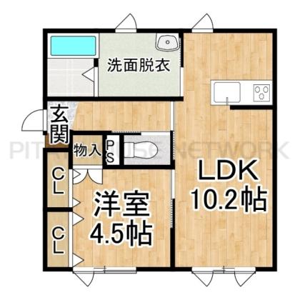  間取り図写真