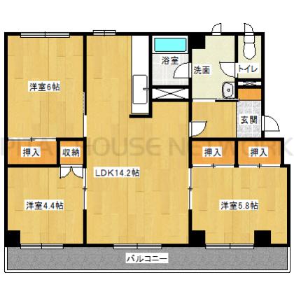  間取り図写真