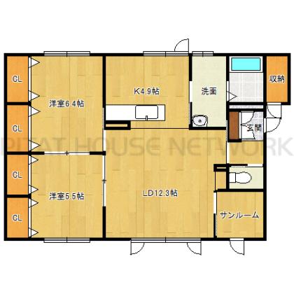  間取り図写真