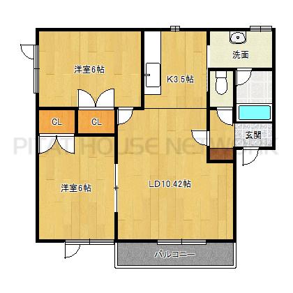  間取り図写真
