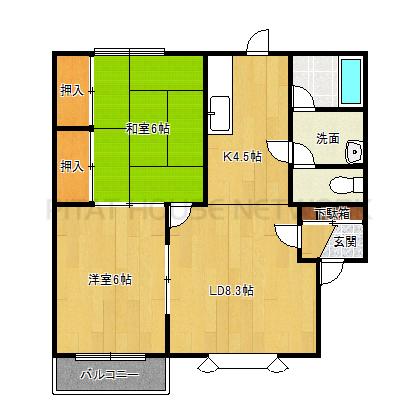  間取り図写真