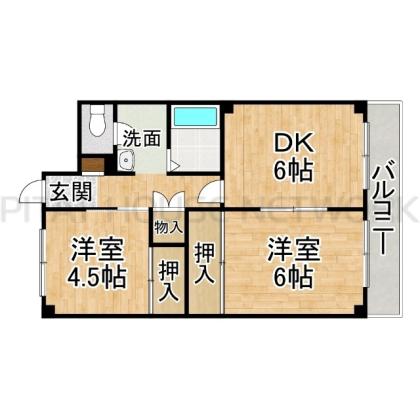 間取り図写真