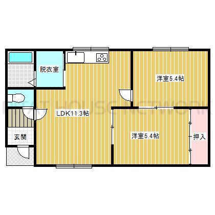  間取り図写真