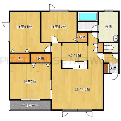  間取り図写真