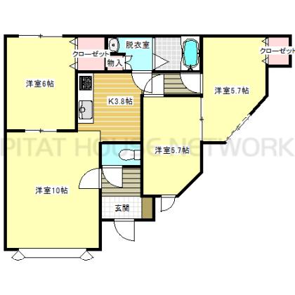  間取り図写真