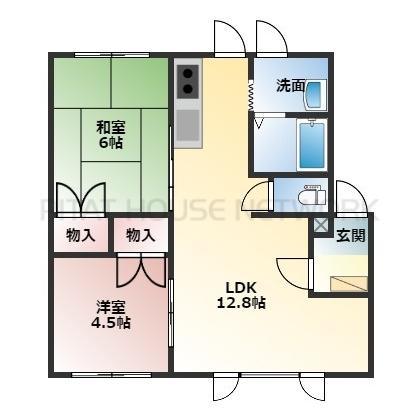  間取り図写真
