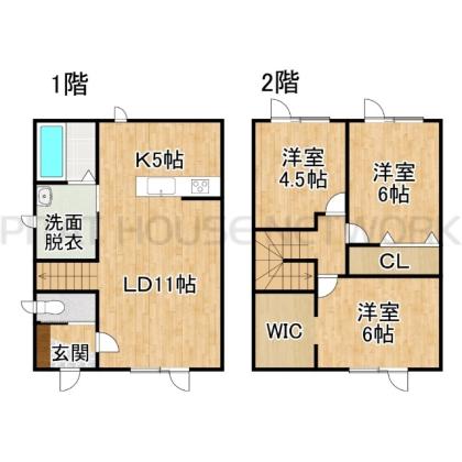  間取り図写真