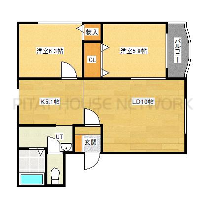 間取り図写真