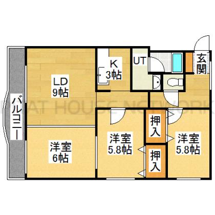  間取り図写真