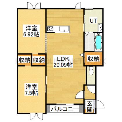 間取り図写真