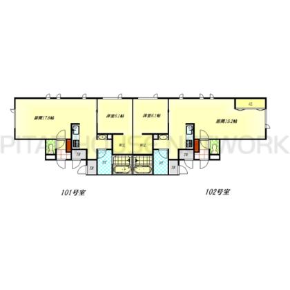 間取り図写真