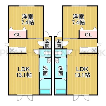  間取り図写真