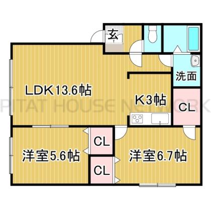  間取り図写真